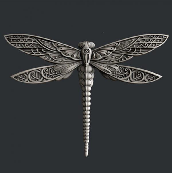 Silicon mold dragonfly Zuri design