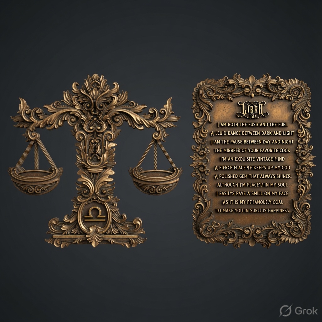 The Libra Zodiac Sign Silicone Mould - Image 4