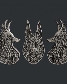 Anubis Heads Silicone Mould