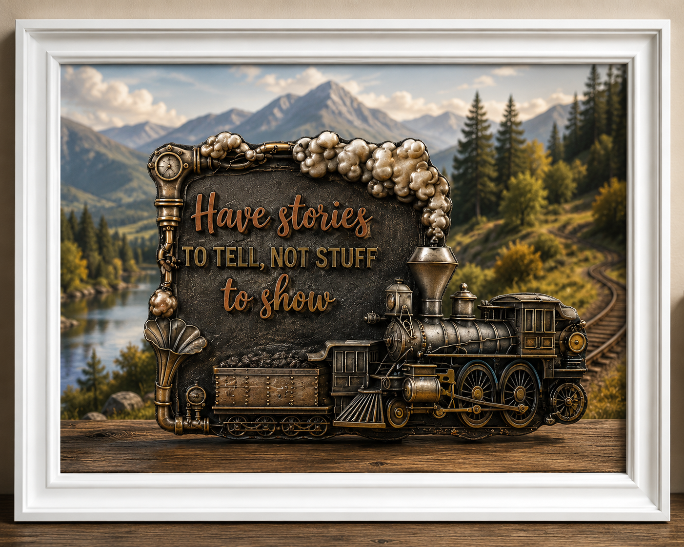 Steampunk Locomotive #1 Silicone Mould - Image 3