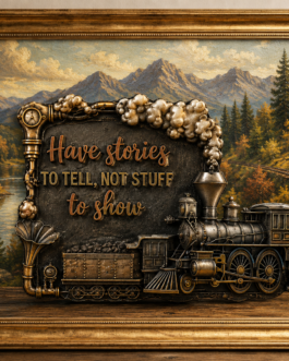 Steampunk Locomotive #1 Silicone Mould