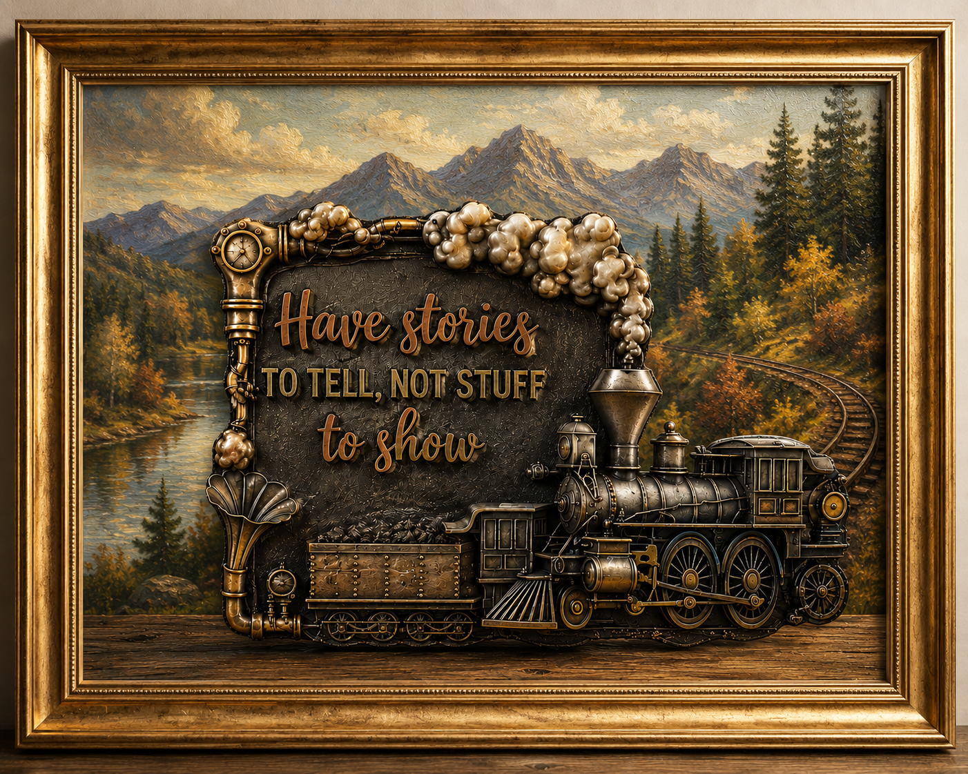 Steampunk Locomotive #1 Silicone Mould - Image 2