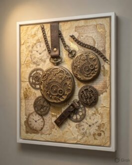 Steampunk Pocket Watch #1 Silicone Mould