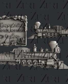 Steampunk Locomotive #1 Silicone Mould