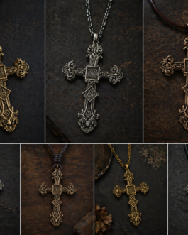 Ornate Cross Set 3 Silicone Mould