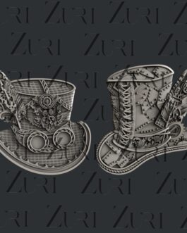 Steampunk Hats Silicone Mould