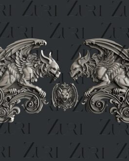 Gargoyle Set 1  Silicone Mould