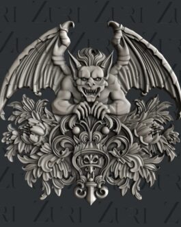 Gargoyle-Set-2 silicone mould resin clay food safe