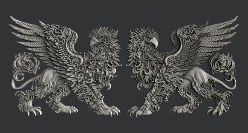 Baroque Griffins Set 1